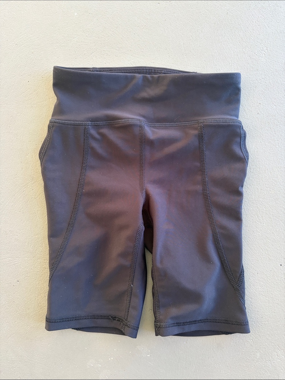 Old Navy Black Kids Power Soft Active Bike Shorts Size XS